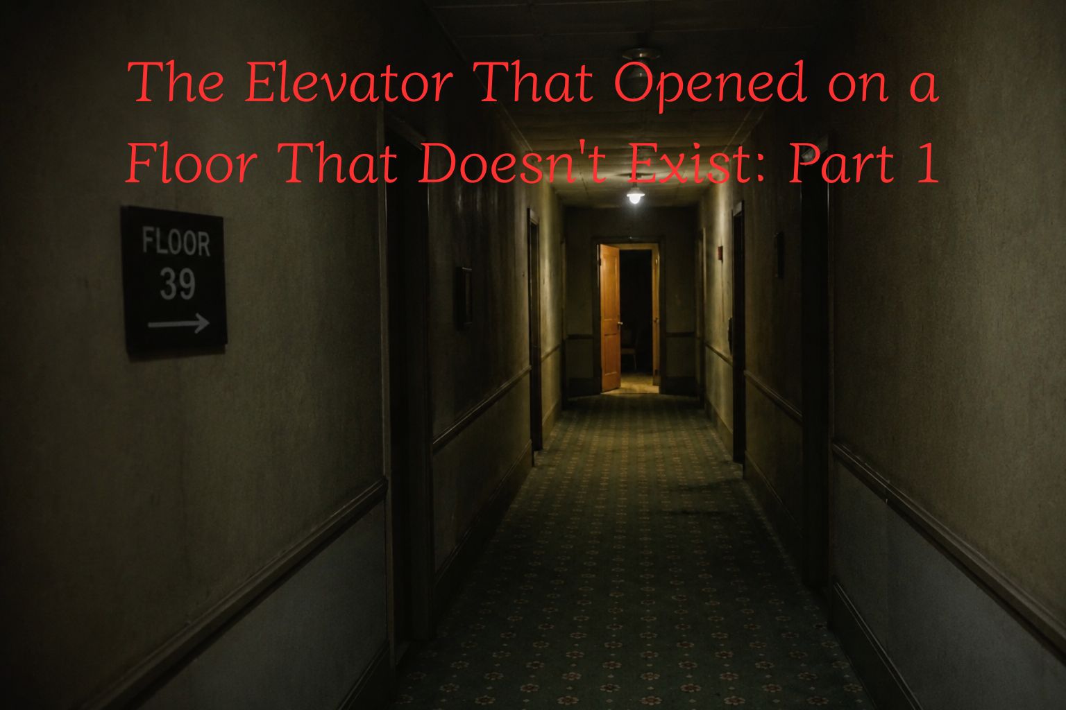 A mysterious elevator opens on a hidden floor
